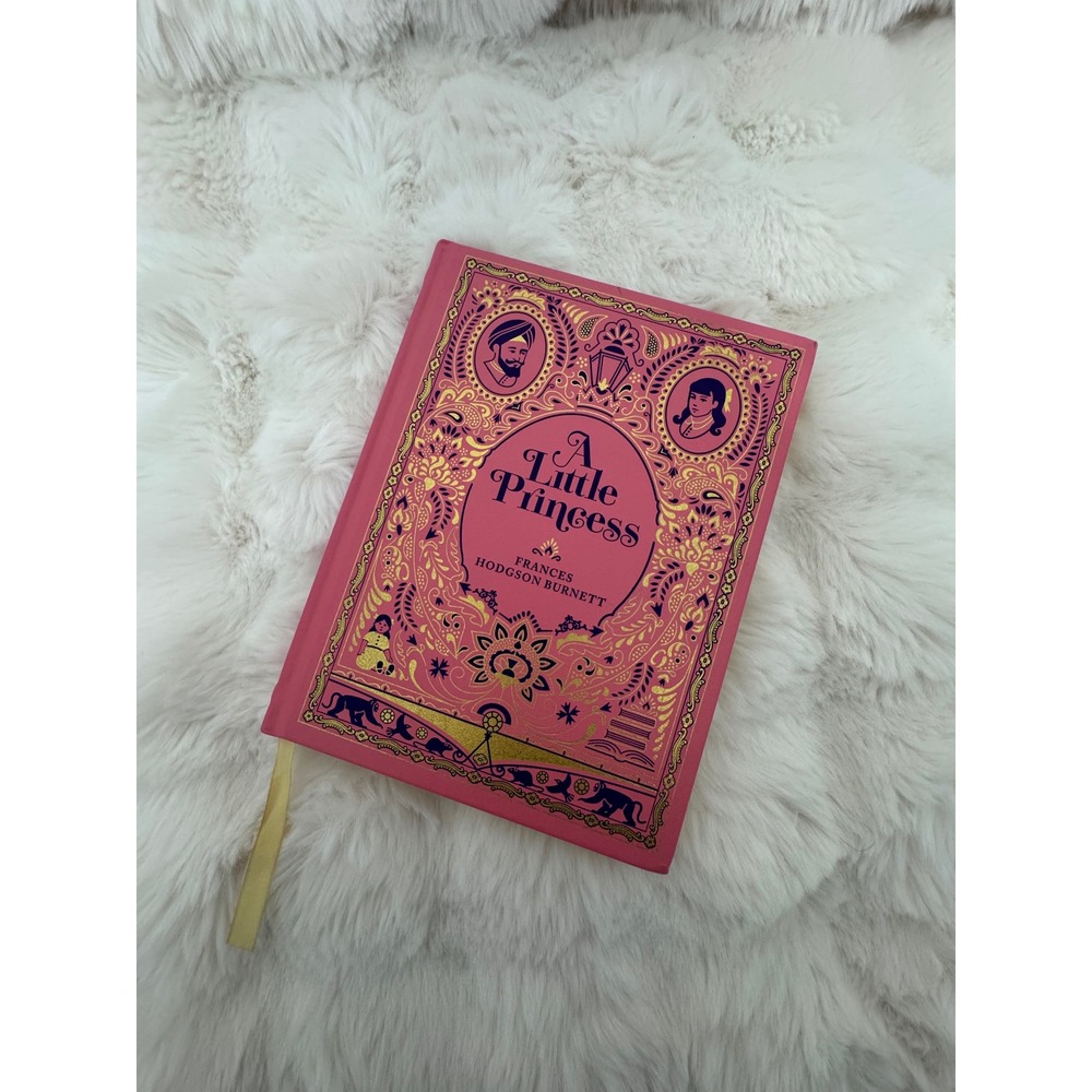 Barnes & Noble A Little Princess Frances Hodgson Burnett Pink Leatherbound Book - Picture 1 of 8